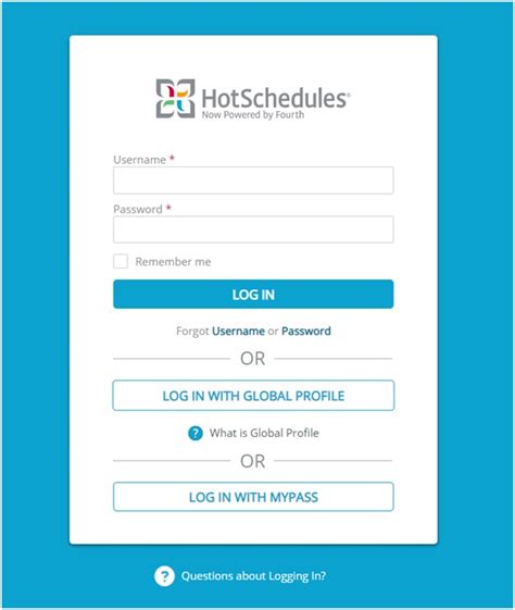 hot schedules log in|hotschedules login whataburger.